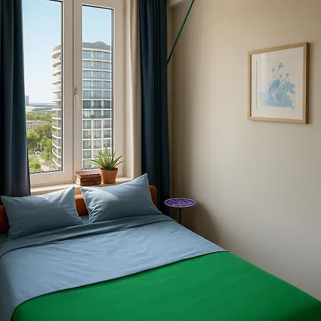 Zonnig Penthouse Met Panoramisch Zeezicht Apartment