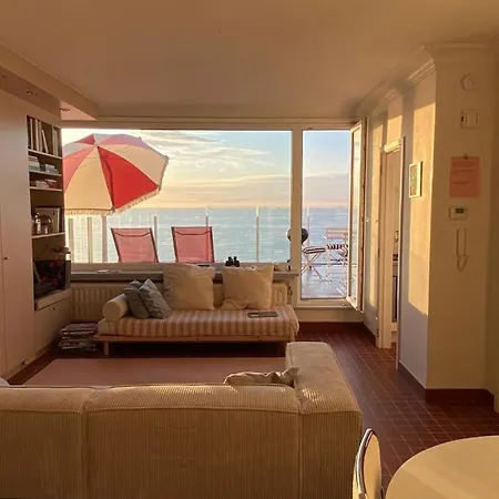 Zonnig Penthouse Met Panoramisch Zeezicht * Ostenda