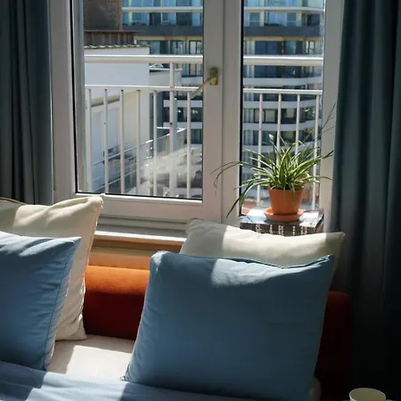 Zonnig Penthouse Met Panoramisch Zeezicht * Ostenda